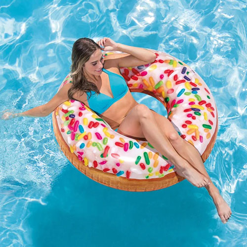 Flotador Inflable Intex 56263 Anillo 114cm Dona