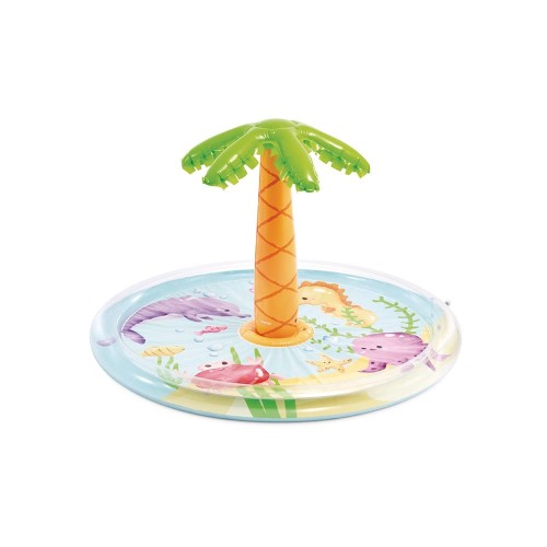 Piscina Infantil Intex Inflable 166L Isla con Palmera Piscina Infantil Intex Inflable 166L Isla con Palmera