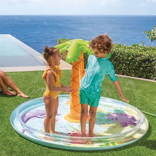 Piscina Infantil Intex Inflable 166L Isla con Palmera Piscina Infantil Intex Inflable 166L Isla con Palmera