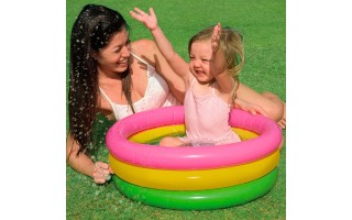Piscina para Bebés Intex 57107 Inflable 33L Colores Piscina para Bebés Intex 57107 Inflable 33L Colores