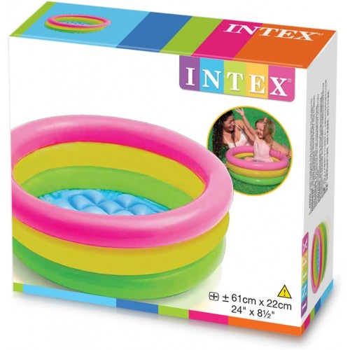 Piscina para Bebés Intex 57107 Inflable 33L Colores