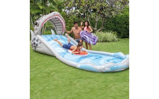 Parque Acuático Intex 57159 Rampa Deslizante Tiburón Parque Acuático Intex 57159 Rampa Deslizante Tiburón