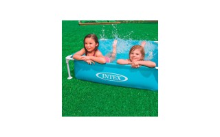 Piscina Intex 57173 Estructura Cuadrada 342L Azul Piscina Intex 57173 Estructura Cuadrada 342L Azul