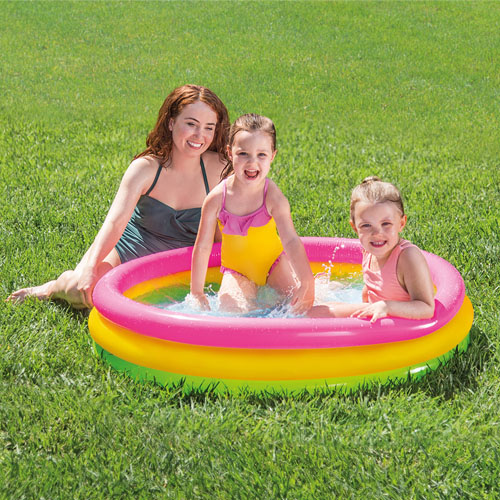 Piscina para Bebés Intex 57412 Inflable 131L Colores