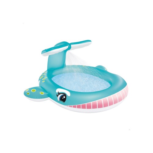 Piscina Intex 57440 Inflable 200L Ballena con Rociador