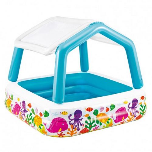 Piscina Intex 57470 Inflable Infantil Techo Removible