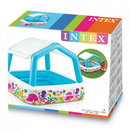 Piscina Intex 57470 Inflable Infantil Techo Removible