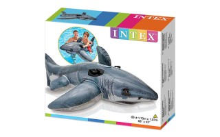 Animal Inflable Intex 57525 Tiburón Blanco Animal Inflable Intex 57525 Tiburón Blanco
