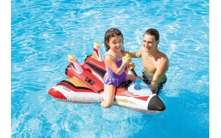 Flotador Inflable Intex 57536 Nave Espacial con Pistola Flotador Inflable Intex 57536 Nave Espacial con Pistola