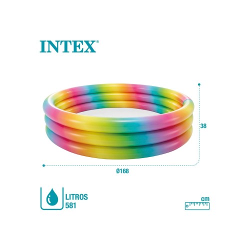 Piscina Infantil Intex 58449 Inflable 581L Multicolor