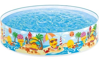 Piscina Infantil Intex 58477 Rígida Redonda 280L Patitos Piscina Infantil Intex 58477 Rígida Redonda 280L Patitos