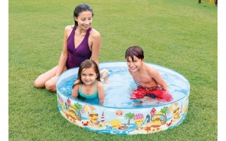 Piscina Infantil Intex 58477 Rígida Redonda 280L Patitos Piscina Infantil Intex 58477 Rígida Redonda 280L Patitos