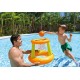 Canasta Inflable Flotante Intex 58504 con Pelota