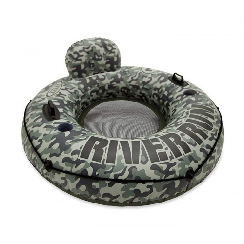 Sillon Inflable Flotante Intex 58835 River Run Camo