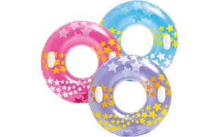 Flotador Inflable Intex 59256 Anillo 91cm con Asas Flotador Inflable Intex 59256 Anillo 91cm con Asas