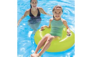 Flotador Inflable Infantil Intex 59258 Anillo 76cm con Asas Flotador Inflable Infantil Intex 59258 Anillo 76cm con Asas