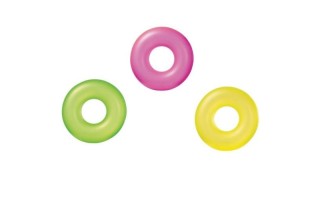 Flotador Inflable Intex Neon Frost 59262 Anillo 91cm Flotador Inflable Intex Neon Frost 59262 Anillo 91cm