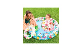 Piscina Infantil Intex 59460 Inflable 150L con Flotadores Piscina Infantil Intex 59460 Inflable 150L con Flotadores