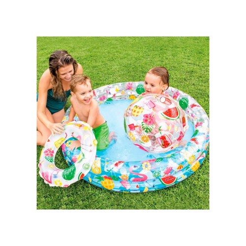 Piscina Infantil Intex 59460 Inflable 150L con Flotadores