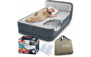 Cama Autoinflable Intex Dura-Beam Deluxe 152x236x86cm Cama Autoinflable Intex Dura-Beam Deluxe 152x236x86cm