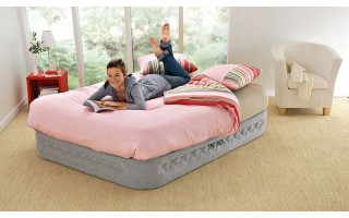 Cama Autoinflable Intex Dura-Beam Deluxe 152x203x51cm Cama Autoinflable Intex Dura-Beam Deluxe 152x203x51cm