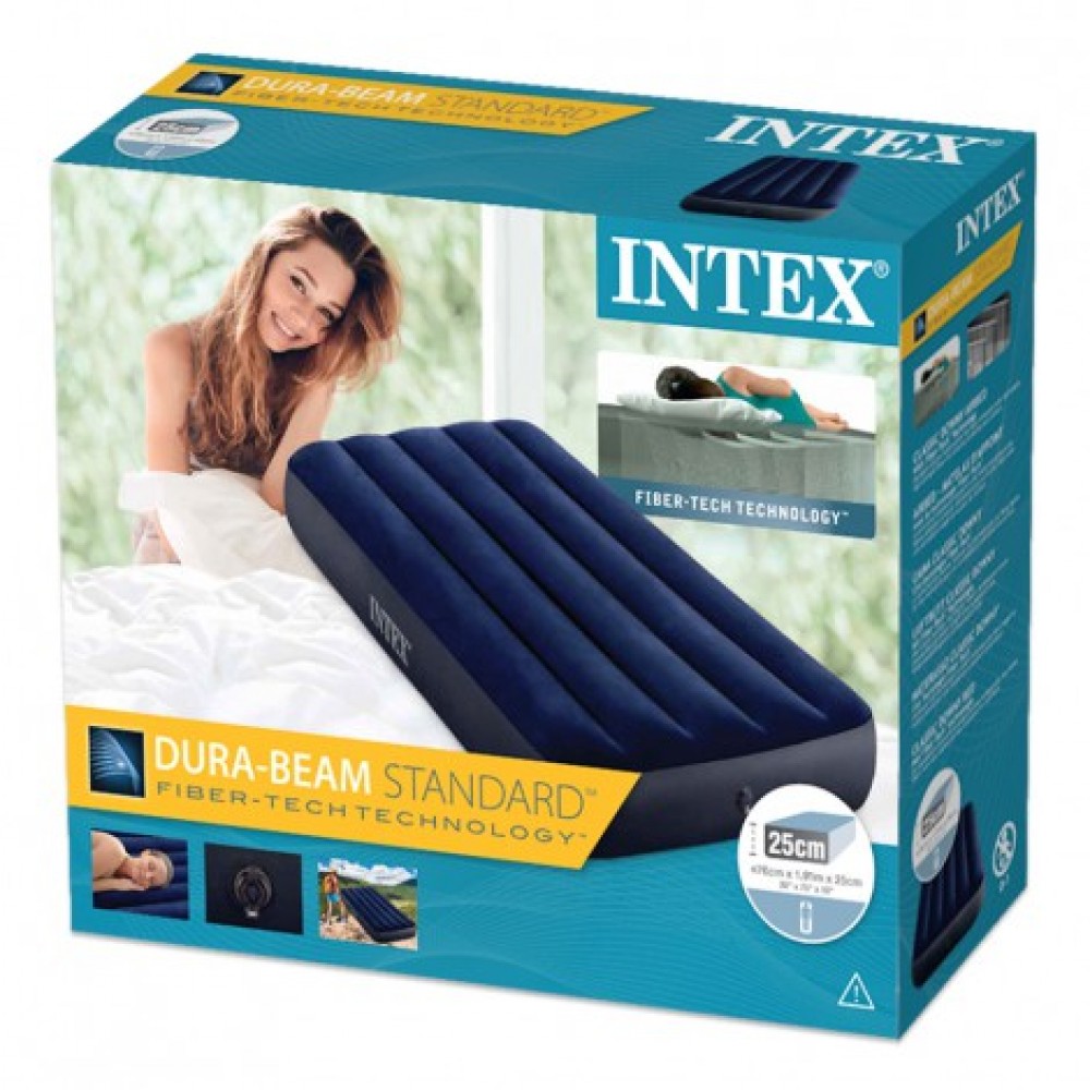 Матрас надувной intex 76x191x25cm