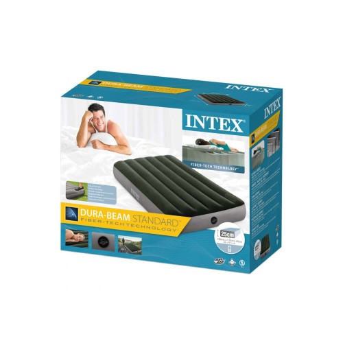 Colchon Inflable Intex 64761 76x191x25cm c/ Inflador