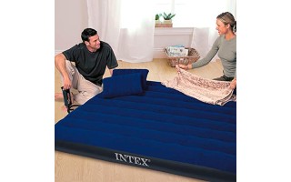 Colchón Inflable Intex 64765 Dura-Beam 152x203x25cm Colchón Inflable Intex 64765 Dura-Beam 152x203x25cm
