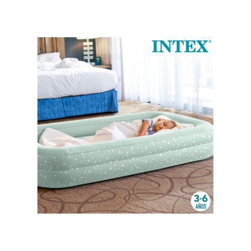 Colchón Inflable Infantil Intex 66810 69x132x10cm +Acc