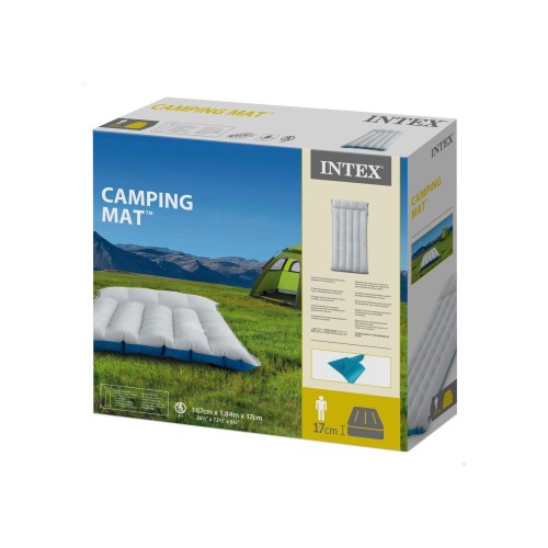 Colchon Inflable Intex Camping Mats 67997 67x184x17cm