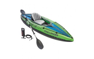 Bote Kayak Inflable Intex 68305 p/ 1 persona c/ remo Bote Kayak Inflable Intex 68305 p/ 1 persona c/ remo