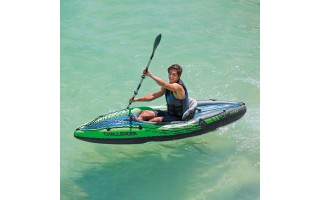 Bote Kayak Inflable Intex 68305 p/ 1 persona c/ remo Bote Kayak Inflable Intex 68305 p/ 1 persona c/ remo