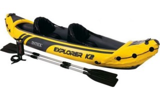 Bote Kayak Inflable Intex 68307 p/ 2 personas c/ remos Bote Kayak Inflable Intex 68307 p/ 2 personas c/ remos