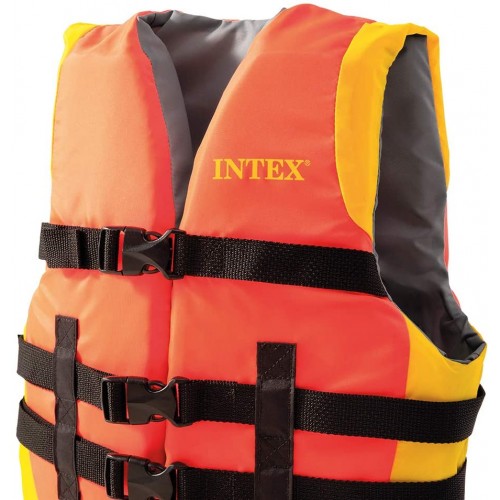 Chaleco Salvavidas Intex 69680 Niños 30-40kg Naranja