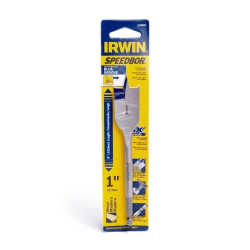 Mecha Plana para Madera  Irwin IW14009 Speedbor 1"