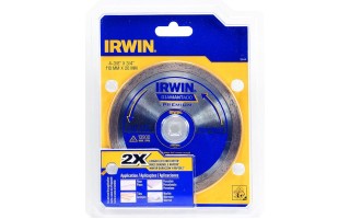 Disco de Corte Irwin IW2144 Diamante Continuo 110mm Disco de Corte Irwin IW2144 Diamante Continuo 110mm