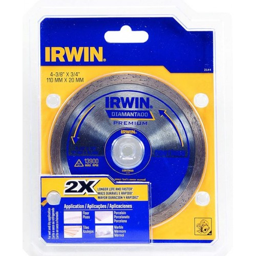 Disco de Corte Irwin IW2144 Diamante Continuo 110mm