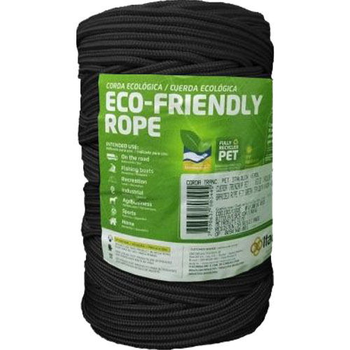 Cuerda Trenzada Itacorda PET 850kgf 12mm x 117m Negro