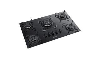 Placa de Cocina a Gas Itatiaia 5 Hornallas 73cm Negro Placa de Cocina a Gas Itatiaia 5 Hornallas 73cm Negro