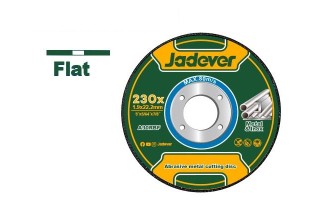 Disco de Corte Acero Inox. Jadever JDAC1391 230mmx1,9mm Disco de Corte Acero Inox. Jadever JDAC1391 230mmx1,9mm