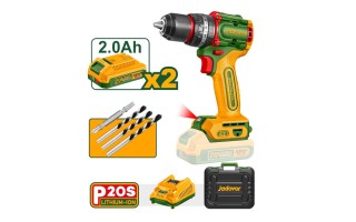 Taladro Percutor a Batería Jadever JDCD 13mm 20V 62Nm