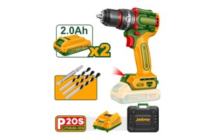 Taladro Percutor a Batería Jadever JDCD 13mm 20V 72Nm Taladro Percutor a Batería Jadever JDCD 13mm 20V 72Nm