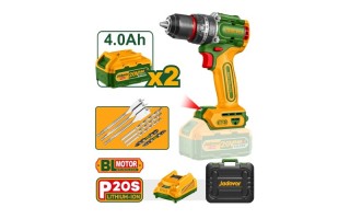 Taladro Percutor a Batería Jadever JDCDP9281 13mm 20V