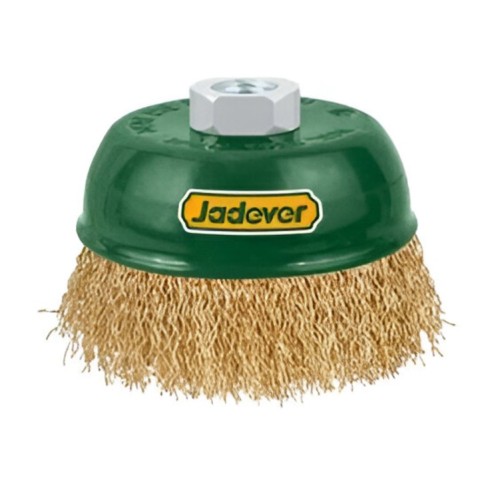 Cepillo de Acero Jadever JDCE1402 Copa Ondulado 4"