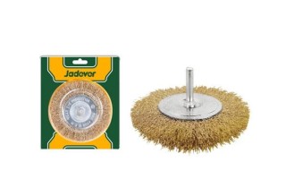 Cepillo de Acero Jadever JDCE4401 Plato Ondulado 75mm Cepillo de Acero Jadever JDCE4401 Plato Ondulado 75mm