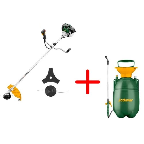 Desmalezadora a Combustión Jadever JDGM1543 42cm 2HP + Fumigador Pulverizador