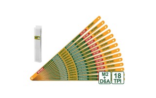 Hoja Sierra para Metal Jadever JDHB2H18 18dpp 30cm x100u Hoja Sierra para Metal Jadever JDHB2H18 18dpp 30cm x100u