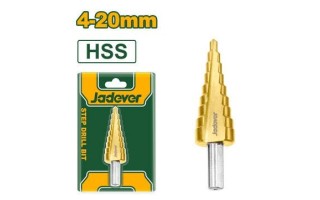 Mecha Escalonada Jadever JDJD1402 HSS 4-20mm Mecha Escalonada Jadever JDJD1402 HSS 4-20mm