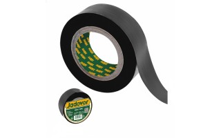 Cinta Aisladora Jadever JDPN2002 19mm x 20m Negro