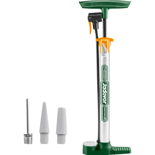 Inflador de Pie Jadever JDPP 160psi 39cm con Manómetro